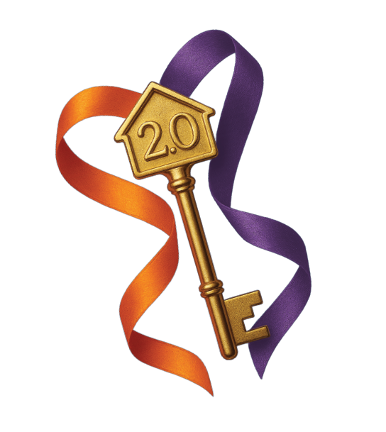 Yuvarajya 2.0 key with ribbon